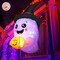 Halloween Inflatables Window Ghost Built-in LED,Inflatable Outdoor